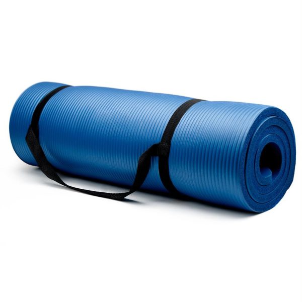 Extra Thick (3-4in) Yoga Mat - Blue Online now