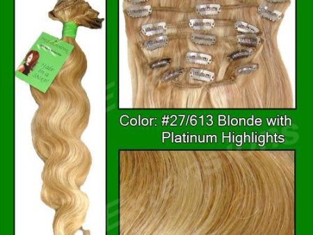 #27-613 Blonde w- Platinum Highlights - 20 inch Body Wave Supply