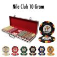 500 Ct - Pre-Packaged - Nile Club 10 G - Black Aluminum Online Hot Sale