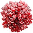 100 Red Dice - 19 mm Cheap