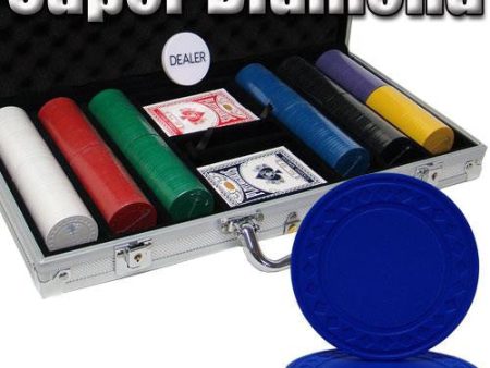 Standard Breakout 300 Ct Super Diamond Chip Set - Aluminum Cheap