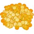 100 Pack Orange Bingo Chips Cheap