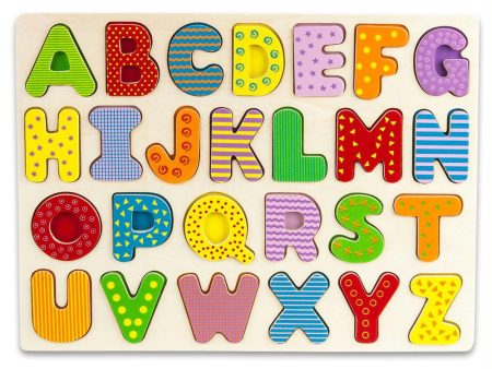 Professor Poplar s Wooden Alphabet Puzzle Board Sale