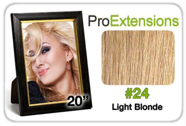 Pro Lace 20 , #24 Light Blonde Hot on Sale