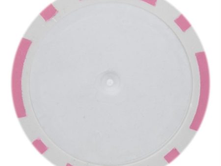 Roll of 25 - Pink Blank Poker Chips - 14 Gram For Discount